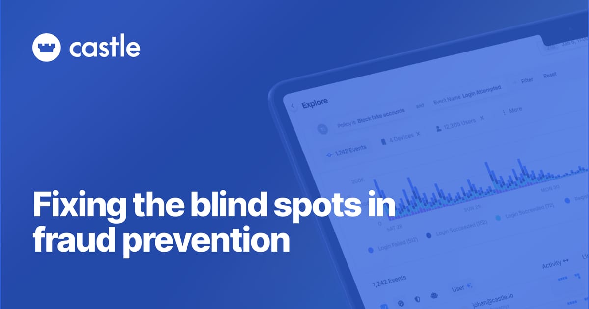 Fixing the blind spots in fraud prevention